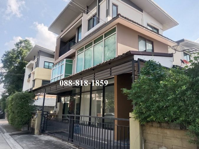 ขายบ้านเดี่ยว3ชั้น หมู่บ้านโกลเด้นเพลสทีฟ สุขาภิบาล5 Tel.0999983897