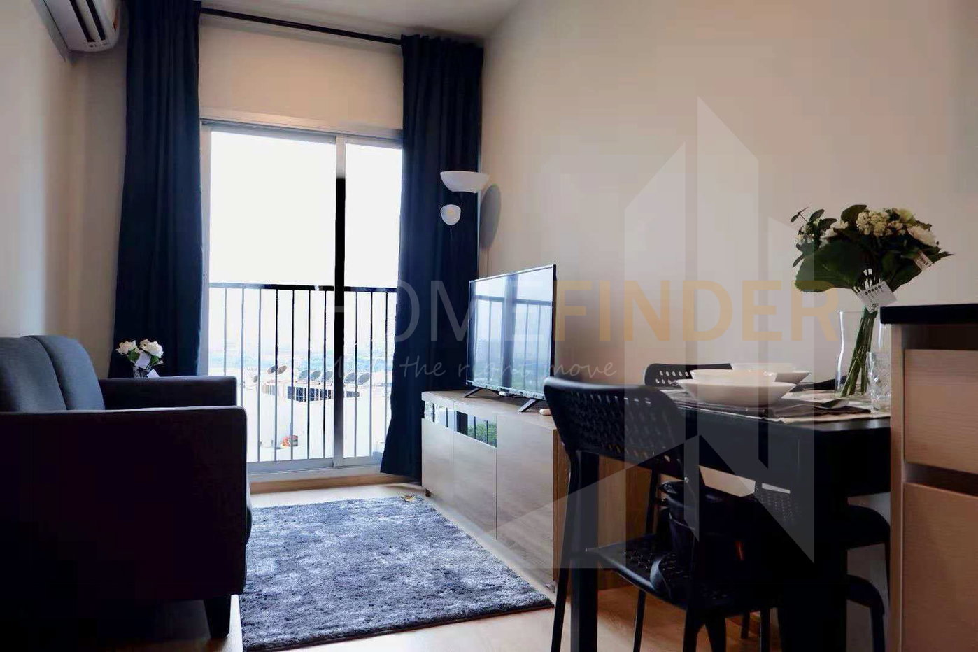 picture Noble Revolve Ratchada 2 1 bedroom, for rent - 1/9