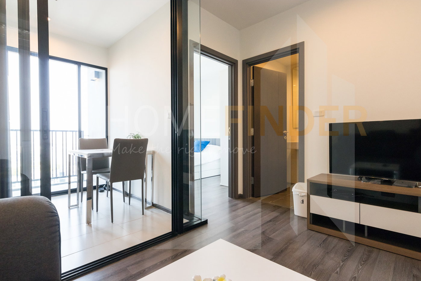 รูป The Base Park West 1 bedroom, for rent - รูปที่ 3/9
