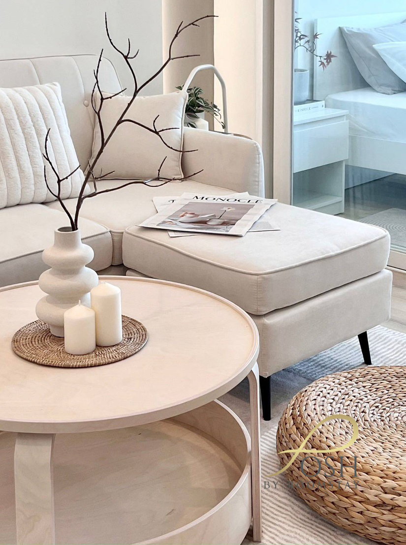 Condo for sale next to the main road (bypass), The Base Uptown, newly renovated, fully built-in furniture. Ready to move in. 6th floor, pool view. - image 3