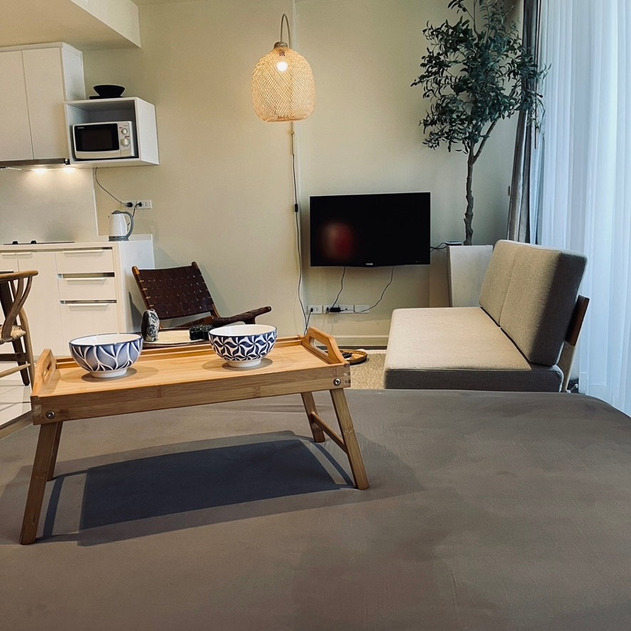 picture NEWLY RENOVATED JAPANDI STYLE APARTMENT WITH DISHWASHER - 16/51