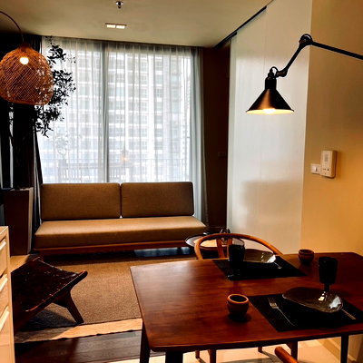 คอนโดให้เช่า : คอนโดปรับปรุงใหม่ สไตล์ญี่ปุ่น อพาร์ทเมนท์พร้อมเครื่องล้างจาน