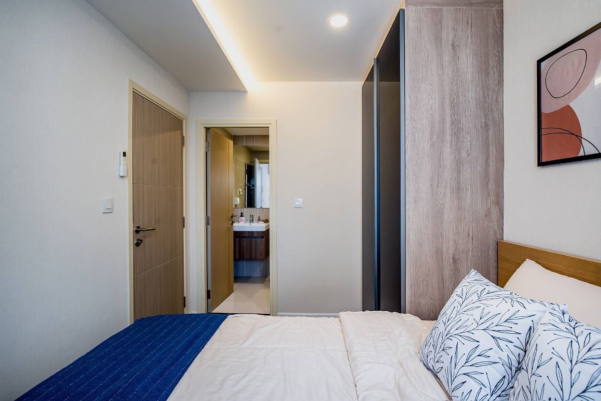 picture The prime location has arrived ✨ IKON Sukhumvit 77, very beautiful room, fully furnished + has a washing machine ‼️ Ready to move in (1 May 2024) - 2/4