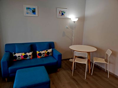 Condos for rent Boromratchachonnani Nursing College : PIR110   The Politan Rive, 49th floor, north side, 30 sq m., 1 bedroom, 1 bathroom, 9,500 baht. 064-959-8900