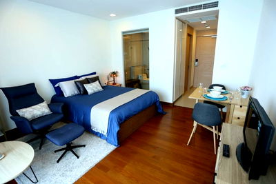 Condos for rent Art in Paradise Pattaya  : for rent condo The Palm Wongamat Studio type (S03-1694) 