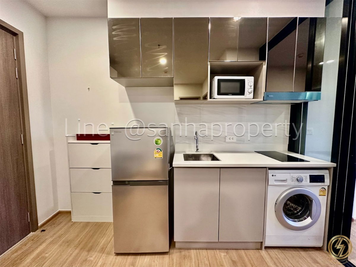 รูป ✨✨ปล่อเช่า CLOUD ทองหล่อ เพชรบุรี (1bed+) 1 นอน 1 น้ำ 1 ห้องทำงาน38 ตรม. แต่งครบ - รูปที่ 11/12