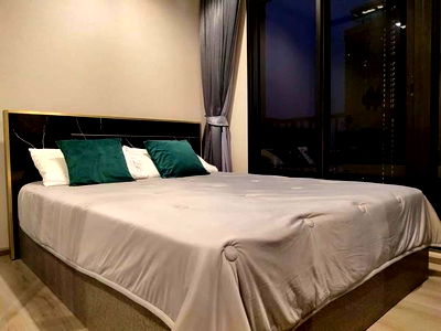 Condos for rent Boromratchachonnani Nursing College : PIR117  For rent, The Politan Rive, 37th floor, north side, 30 sqm. 11,500./month, 064-959-8900