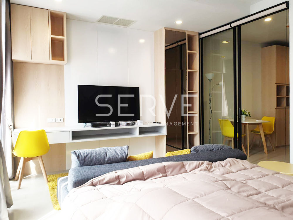รูป Studio with Partition Nice Decorate High fl. 20+ Perfect Location BTS Phloen Chit / Condo For Rent-Noble Ploenchit (โนเบิล เพลินจิต) - รูปที่ 3/9