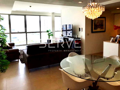 ขายคอนโด : 3 Beds with Bathtub 136 sq.m. High Fl. 20+ River View The River Private boat to BTS Sapan-Taksin-The River