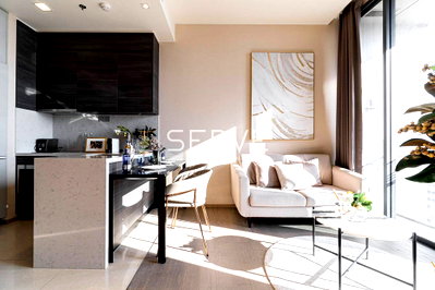 Condos for rent : Modern Style 1 Bed with Bathtub Good Location in Asoke Area MRT Sukhumvit 550 m. & BTS Asok 700 m.-The Esse Asoke (ดิ เอส อโศก)