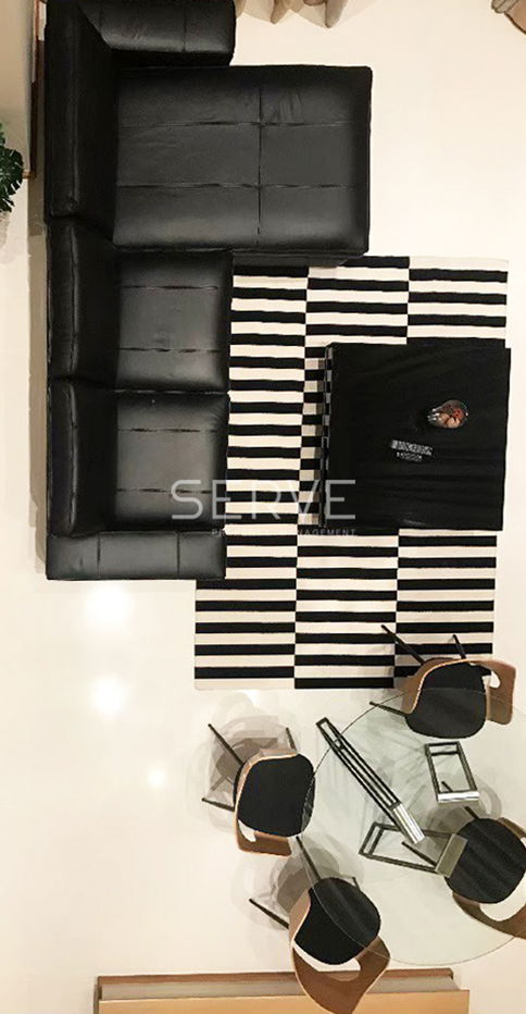 picture Duplex 2 Beds 2 Baths with Bathtub Nice Room Good Location BTS Phrom Phong 800 m. / Condo For Rent-The Emporio Place - 3/9