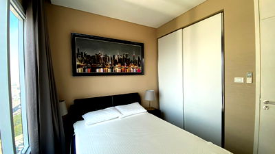 Condos for rent : R710 Condo for rent, The Saint Residences (The Saint Residences), 2 bedrooms, Buit in room, beautifully decorated, ready to move in, special price.