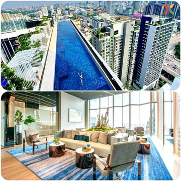 FOR RENT condo , Life Asoke-Rama 9 , Rat Thewi , Bangkok , CX-02087 ✅ Live chat with us ADD LINE @connexproperty ✅ 