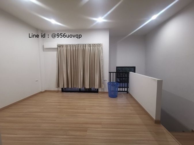 3-bed townhouse for sale, 190 sqm, 29.8 sq wah, Time Home 2 Suanluang-Onnut