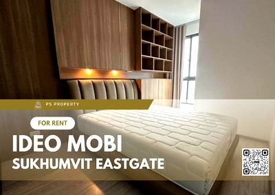 Condos for rent : For rent🔥IDEO Mobi Sukhumvit Eastgate🔥 New room, furniture, complete electrical appliances, near BTS Bangna.