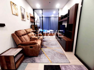 Condos for rent : New Condo Studio With Partition For Rent Good Location Close To MRT Rama 9 @ One 9 Five Asoke - Rama 9