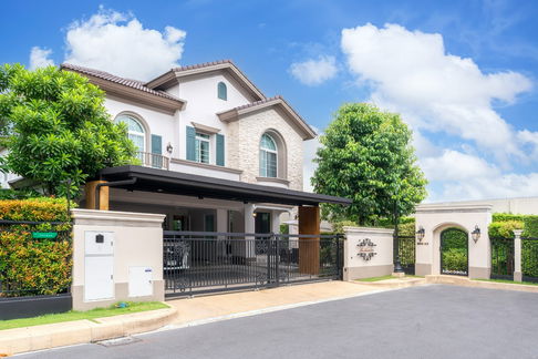 Rds-3474 ให้เช่า บ้านเดี่ยว นันทวัน รามอินทรา - พหล 50 นัดชมด่วน 🟥 Line@ : @propertyfinder