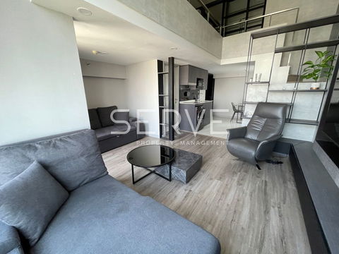 Duplex 1 Bed 1 Work Room Nice view & Nice Decorate Good Location BTS Chong Nonsi 600 m. / For Sale-Knightsbridge Prime Sathorn