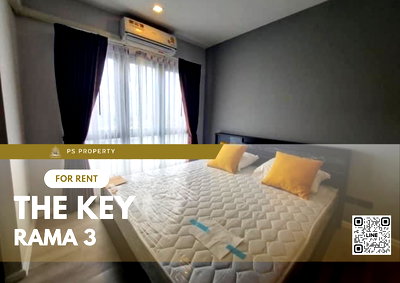 คอนโดให้เช่า : ให้เช่า🔥The Key  Rama 3🔥เดินทางสะดวกใกล้ BTS สุรศักดิ์ เฟอร์นิเจอร์ เครื่องใช้ไฟฟ้าครบ