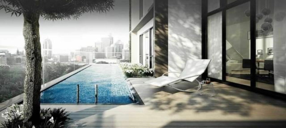 รูป For rent : Pet friendly, Ashton Morph Sukhumvit 38 , Duplex type 40 Sq.m, Rental price 28,000 Baht Negotiable. - รูปที่ 9/13