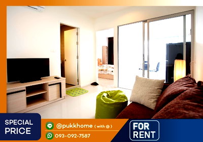คอนโดให้เช่า : ให้เช่า Aspire sukhumvit 48 🚋 BTS พระโขนง / เเต่งพร้อมเข้าอยู่  อัปเดตห้องทุกวัน 📞 Line:@pukkkhome