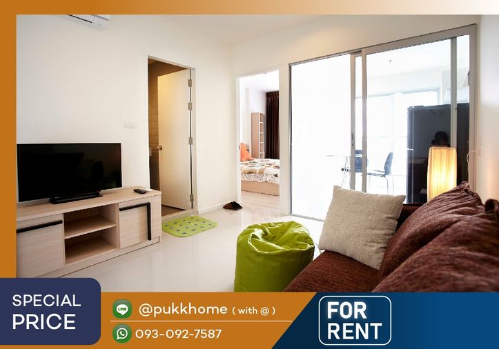ให้เช่า Aspire sukhumvit 48 🚋 BTS พระโขนง / เเต่งพร้อมเข้าอยู่  อัปเดตห้องทุกวัน 📞 Line:@pukkkhome