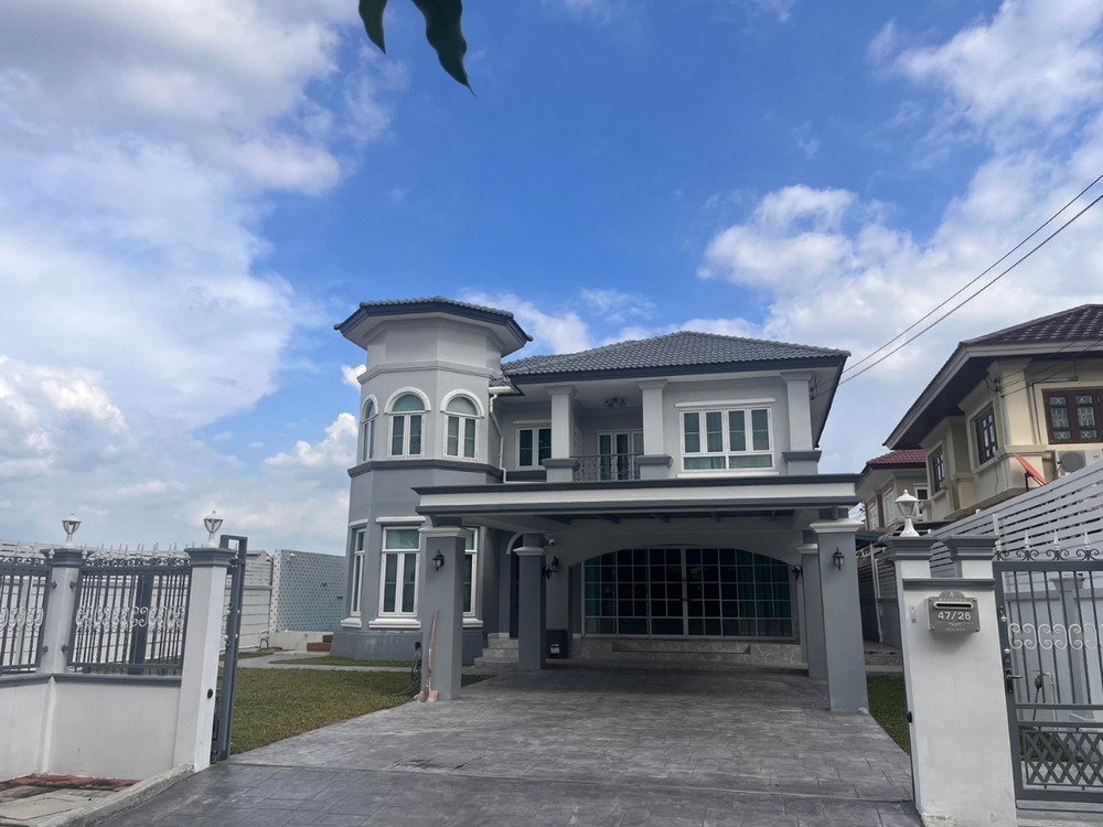 รูป Call : 081-897-6270 ให้เช่าบ้านสวย Pool Villa ตกแต่งใหม่ 120 ตารางวา 3 ห้องนอน 3 ห้องน้ำ ภัสสร 10 สุวินทวงศ์ เขตหนองจอก - รูปที่ 1/13