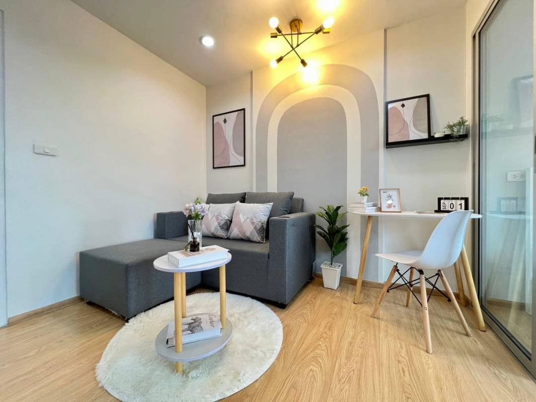 รูป 🏙️ คอนโดให้เช่า  ดี คอนโด รัตนาธิเบศร์ (ห้องสวย เฟอร์ + เครื่องใช้ไฟฟ้าครบ พร้อมอยู่👍👍👍👍 ) - รูปที่ 1/12