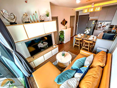 คอนโดให้เช่า : เช่า 2Bed 2Baht 54 sqm  Ideo sukhumvit 93 BTS Bangchak 15 M  (bathtub) SofaBed we have 2 rooms พร้อมเข้าอยู่ต่อรองราคาได้ New furniture just bought