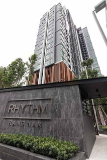 🔥6MB🔥-  สตูดิโอ ห้องสวย บนทำเลดีๆ คอนโดติด BTS อนุสาวรีย์ชัยสมรภูมิ 100 ม. ที่ Rhythm Rangnam / ขายคอนโด