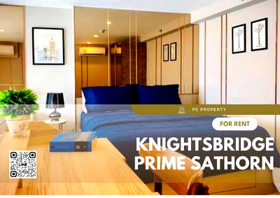 Condos for rent : For rent 🔥KnightsBridge Prime Sathorn🔥 Duplex room, beautifully decorated, fully furnished. electrical appliance