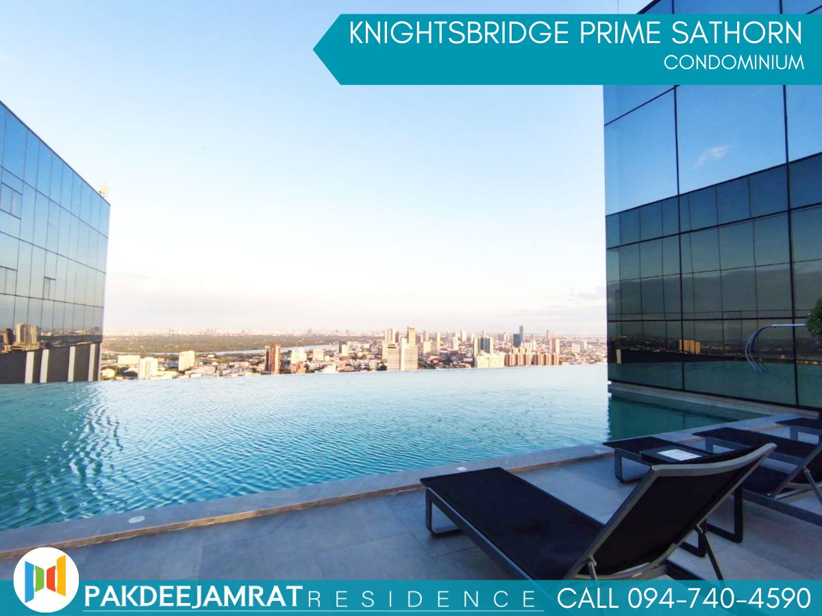 picture Rent KnightsBridge Prime Sathorn 1 bedroom 1 bathroom size 37 sq.m. 24,500 baht / month - 8/13