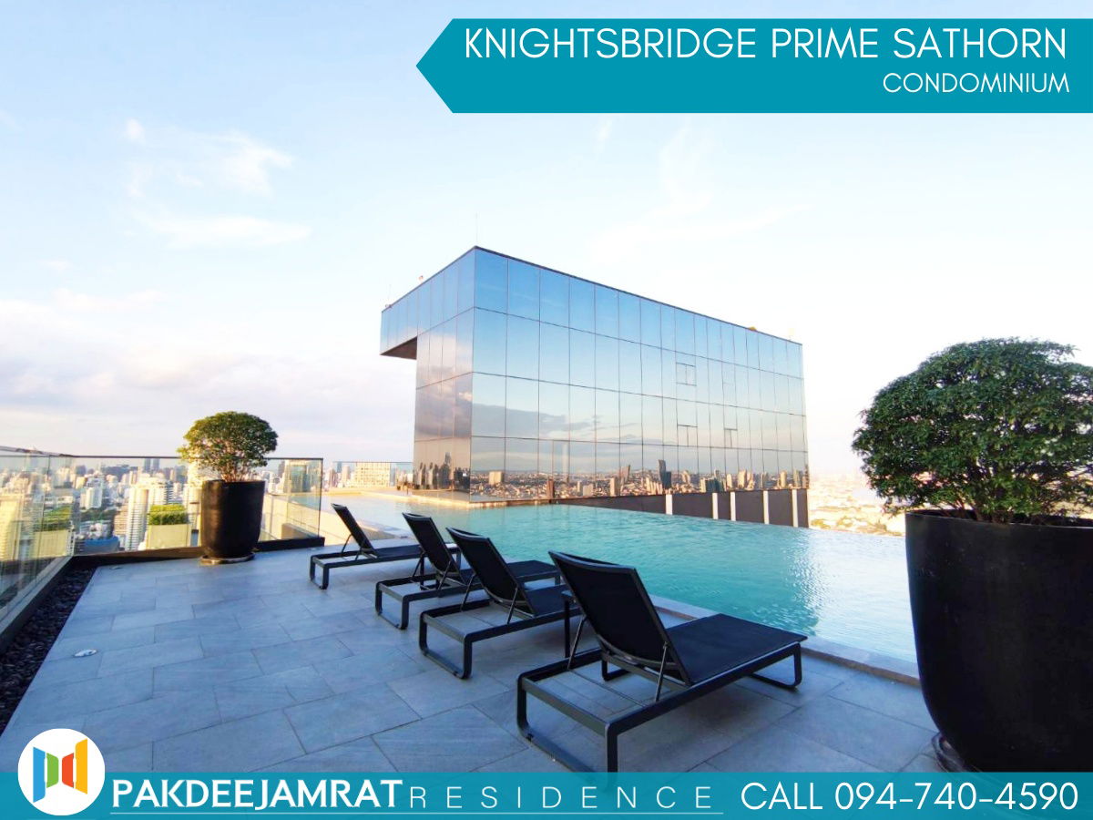 picture Rent KnightsBridge Prime Sathorn 1 bedroom 1 bathroom size 37 sq.m. 24,500 baht / month - 9/13