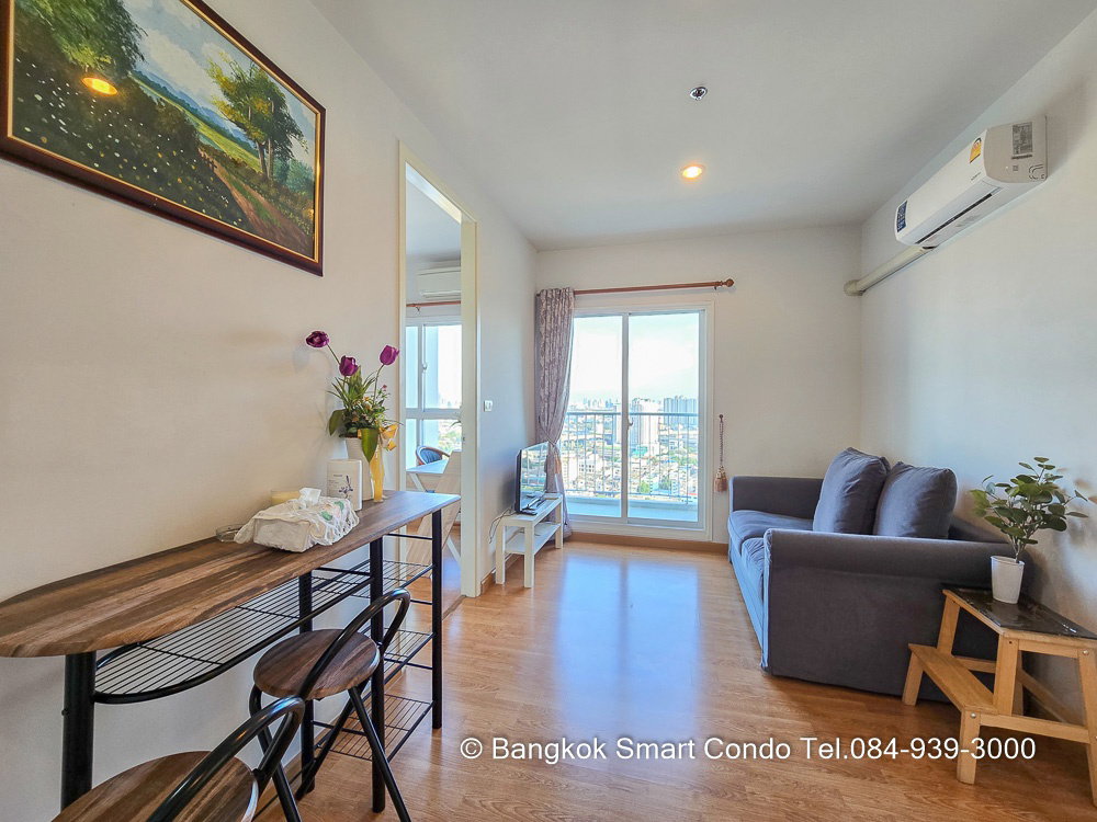 ให้เช่าคอนโด The Parkland รัชดา-วงศ์สว่าง 2 นอน 62 ตรม. ชั้น 28 ห้องสวย ราคาดี K3978