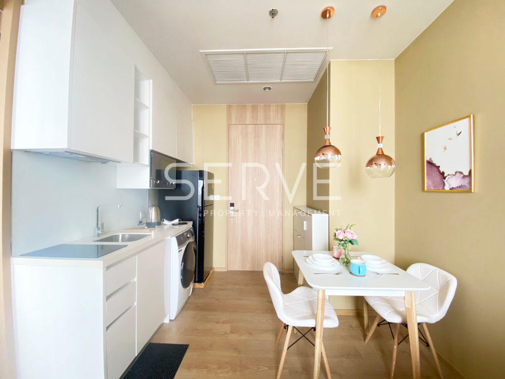 รูป Nice view 1 Bed Unit Super High Fl. 35+ Good Location  BTS Asok & MRT Sukhumvit / Condo For Rent-Noble BE19 (โนเบิล บี19) - รูปที่ 2/7