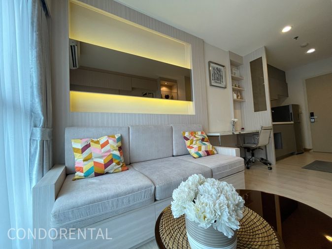 1-bed condo for rent, 28 sqm, Rhythm Asoke II