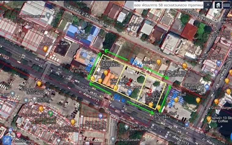 Land for sale, 742 sq wah, Suan Luang
