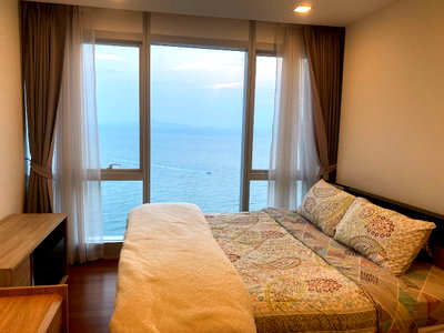 Condos for rent : For rent condo the palm wongamat beach front pattaya 1 Bed (S03-1725) 