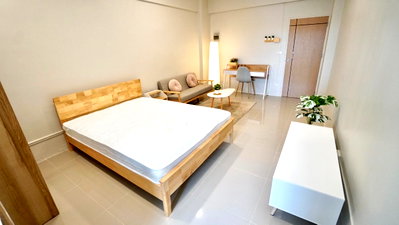 คอนโดให้เช่า : ให้เช่าคอนโด ซอย พัฒนาการ 25  ห้องแอร์เฟอร์ใหม่