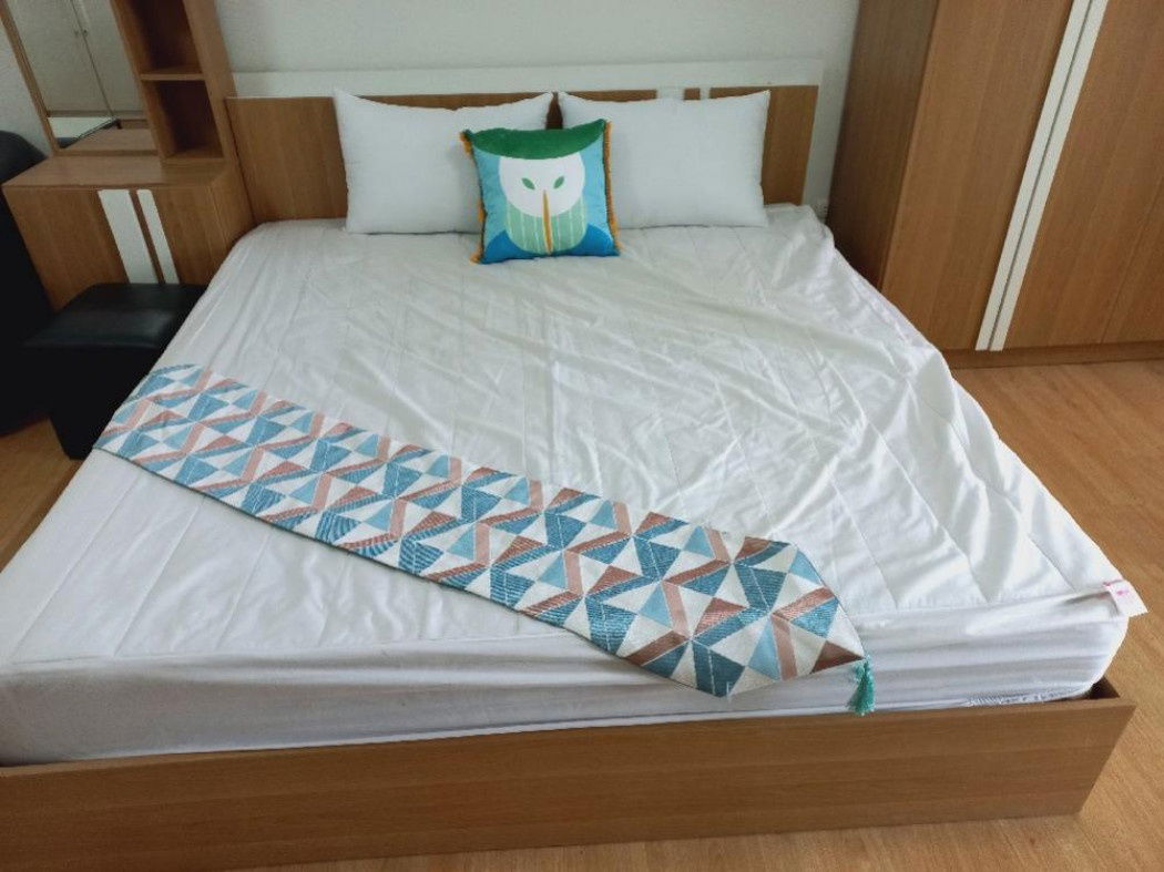 picture Condo for rent, studio fully furnished Supalai Park Asoke-Ratchada, 35 sqm near MRT Rama9 separate kitchen - 6/13