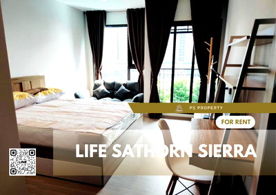 Condos for rent : Condo for rent 📣Life Sathorn Sierra✨ beautiful room, pool view, complete furniture and electrical appliances. Ready to move in 🚆near BTS Talat Phlu
