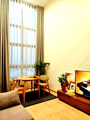 คอนโดให้เช่า : LineID: @Homelisting (มี@) ให้ เช่า IDEO Asoke - Rama 9 (Duplex) จองด่วน