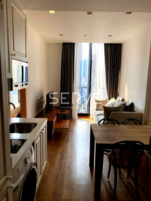 Condos for sale : 1 Bed with Bathtub & Washlet Unit on High Fl. 15+ Close to BTS Phrom Phong 500 m. / For Rent & Sale-Noble BE33