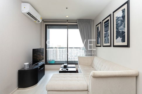 2 Beds 1 Bath with Bathtub 52.7 sq.m. High Fl 25+ Good Location BTS Phra khanong 50 m. / For Rent-Rhythm Sukhumvit 44