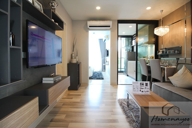 รูป ให้เช่า The cube ramintra 34 เฟอร์ เครื่องใช้ไฟฟ้า ครบทุกอย่าง - รูปที่ 1/18