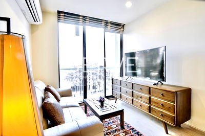 คอนโดให้เช่า : 🔥ห้องมุม 2นอน ทำเลดี เฟอร์ครบมาก วิวดี ใกล้MRT & BTS ใจกลางอโศก @  Noble Recole Sukhumvit 19