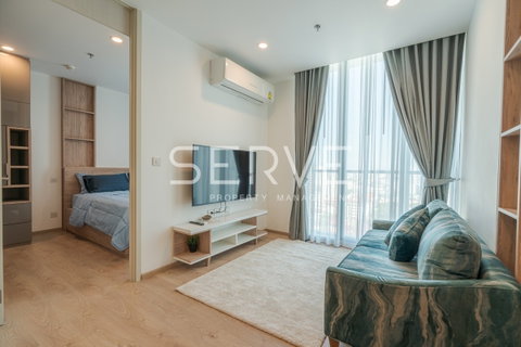 รูปภาพ Homey 1 Bed Unit on High fl. in Asoke Area Close to BTS & MRT @ Noble Recole Sukhumvit 19