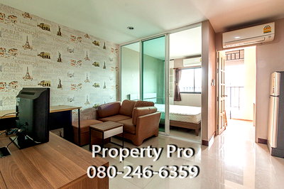 Condos for sale : Condo for Sale Country Ville Resort 1 bedroom 31 sqm Near MRT Nonthaburi Civic Centre Station, Rattanathibet, Ngamwongwan, Khae Rai : MF23S-014 