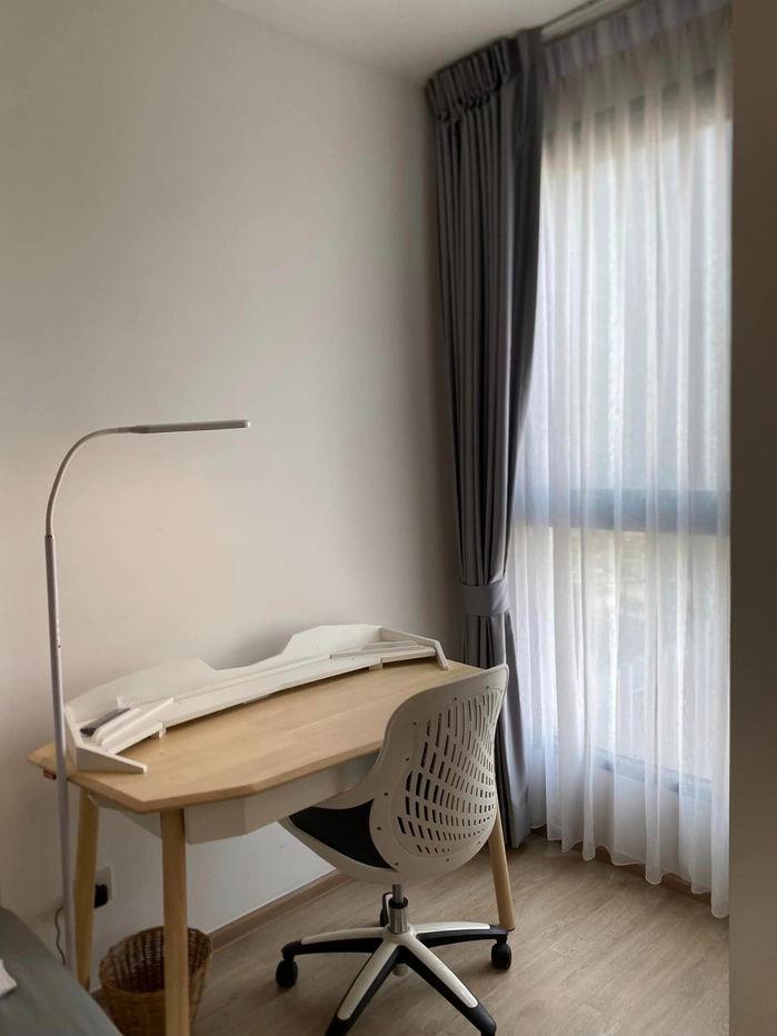 picture Ideo Q Chula - Samyan【𝐑𝐄𝐍𝐓】🔥Minimal room, There is a balcony to sit and admire the view. Near Samyan Mitrtown🔥Contact Line ID: @hacondo - 4/7