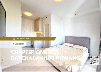 เช่าคอนโด เอสพลานาด รัชดาภิเษก : ให้เช่า 🔥Chapter One Eco Ratchada-Huai Khwang🔥 ห้องสวย เฟอร์นิเจอร์และเครื่องใช้ไฟฟ้าครบ ตกแต่งพร้อมเข้าอยู่ 